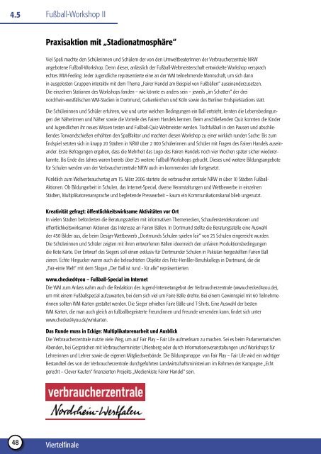 Dokumentation der Kampagne - Eine Welt Zentrum Herne