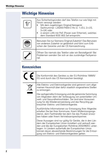 Telefon-Bedienungsanleitung OpenStage 40 SIP