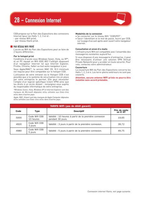 Guide de l'exposant 2012 - Vinitech