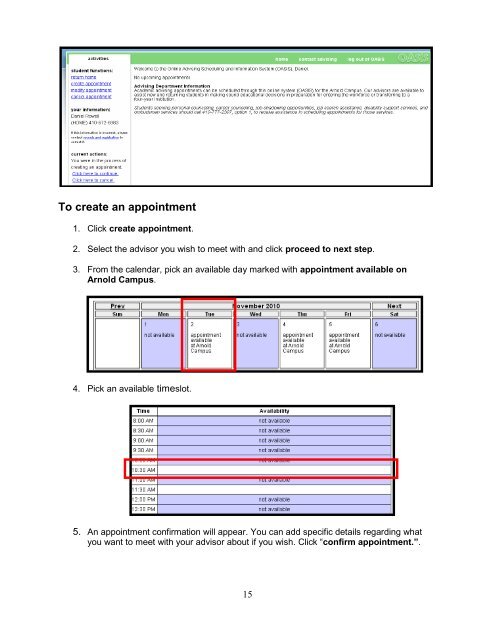 Student Guide to MyAACC (PDF) - Anne Arundel Community College