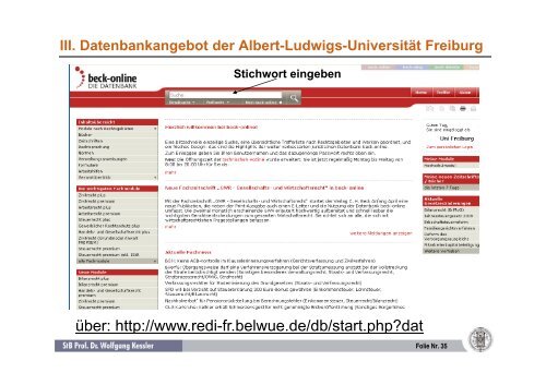 II. Nützliche Internetseiten - Lehrstuhl für Betriebswirtschaftliche ...