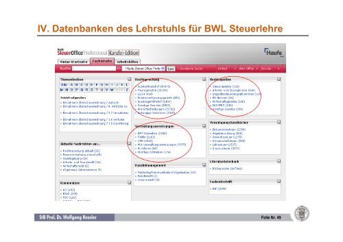 II. Nützliche Internetseiten - Lehrstuhl für Betriebswirtschaftliche ...