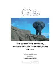 MIDAS - Blue Elephant Systems
