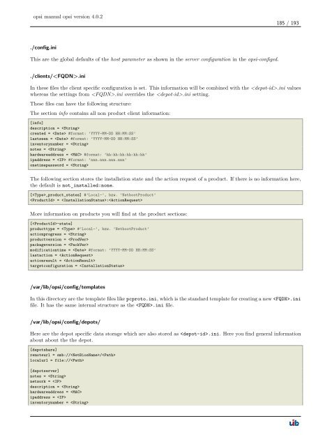 opsi manual opsi version 4.0.2 - opsi Download - uib