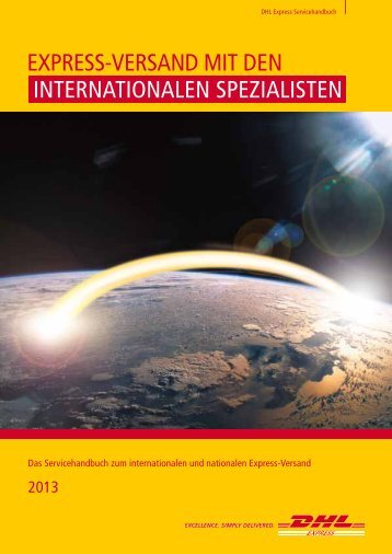 Servicehandbuch 2013 (Typ: PDF, Größe: 2.31 MB) - DHL