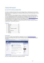 Tortoise SVN Tutorialx - LRR - TUM