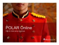 Booking Groups with POLAR Online - Holland America Line