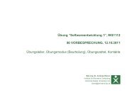 Übung “Softwareentwicklung 1”, WS1112 00 VORBESPRECHUNG ...