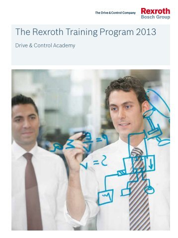 The Rexroth Training Program 2013 - Bosch