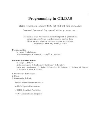 PDF version - IRAM