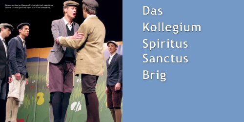 Kollegium Spiritus Sanctus Brig Jahresbericht 2010/2011