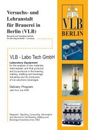 VLB LaboTech Delivery Programme