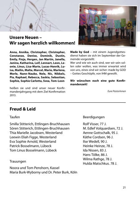 PDF, ca. 1,2 MB - Ev.-luth. Kirchengemeinde Westerland/Sylt