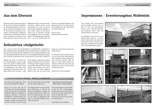 Primarexpress Juli 2012 [PDF, 696 KB] - Primarschule wettswil