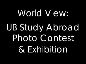 World View: Study Abroad Photo Exhibit & Contest - Wings