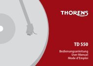 TD 550 - Thorens