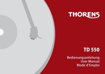 TD 550 - Thorens