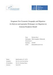 Krugmans New Economic Geography und Migration-KNORR