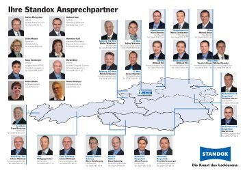 Ihre Standox Ansprechpartner