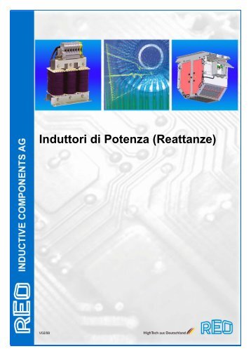 Induttori di Potenza (Reattanze) - Reo Italia Srl