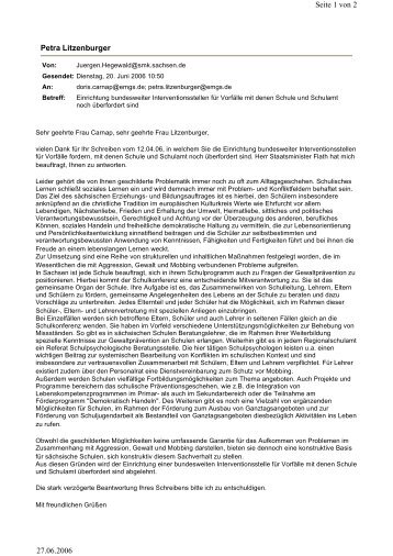Petra Litzenburger Seite 1 von 2 27.06.2006 - EMGS
