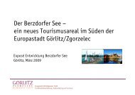 Der Berzdorfer See – ein neues Tourismusareal im Süden ... - Görlitz