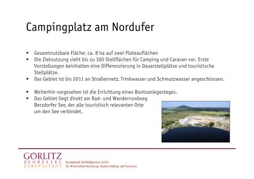 Der Berzdorfer See – ein neues Tourismusareal im Süden ... - Görlitz