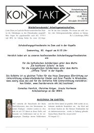 Wahlelternabende/ Arbeitsgemeinschaften - Maria Ward Schule Mainz