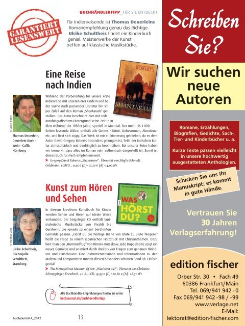 Elizabeth George - Börsenblatt des deutschen Buchhandels