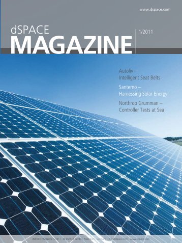 Download: dSPACE Magazine 1/2011