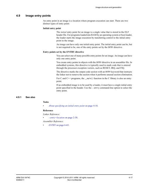 ARM Compiler toolchain Using the Linker - ARM Information Center