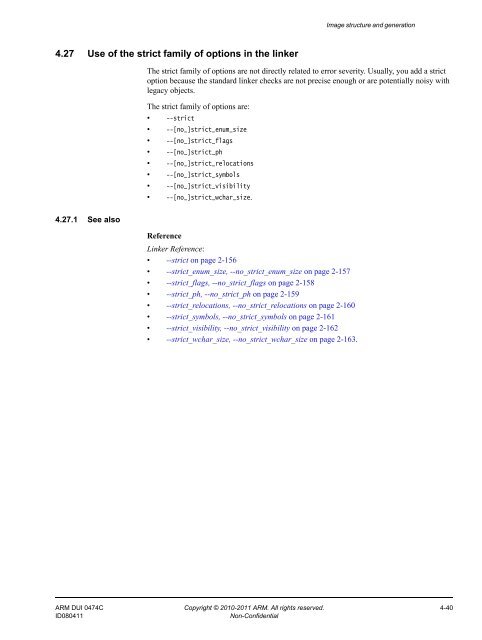 ARM Compiler toolchain Using the Linker - ARM Information Center