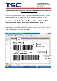 Download BarTender Label Format to Printer by “Export Printer ...