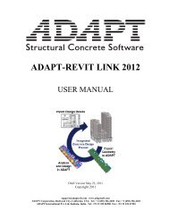 Revit Link 2012 Manual 052311 0 1 - ADAPT Corporation