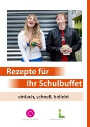 Rezepte für Ihr Schulbuffet - Schule am Bauernhof