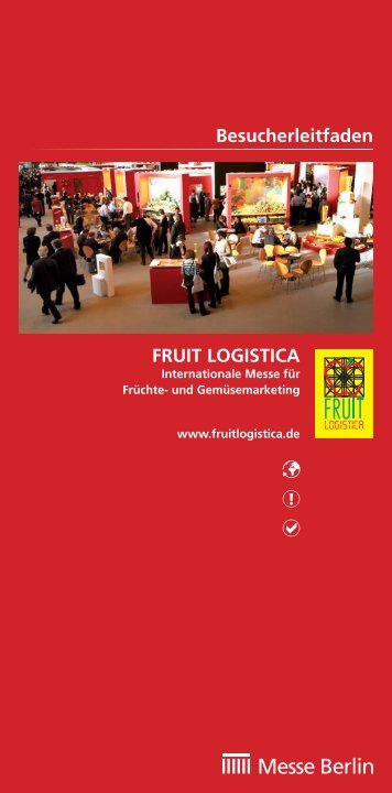 Besucherleitfaden komplett - Fruit Logistica