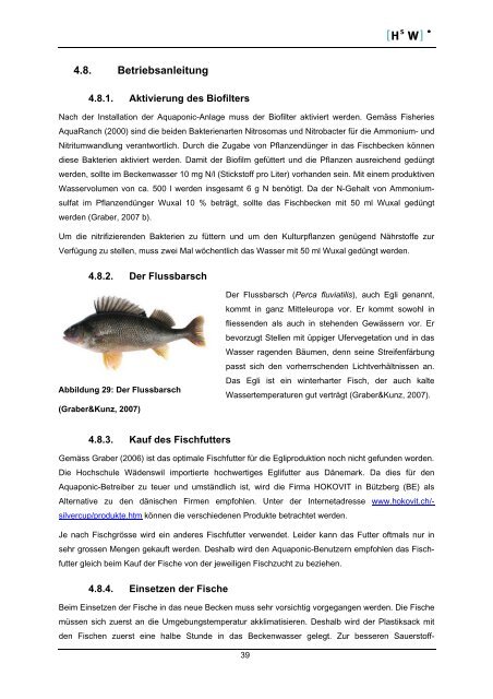 Aquaponic zur Selbstversorgung mit Fisch und Gemüse