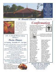 October 28, 2012.pdf - St. Ronald Catholic Church