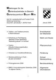 Gartenbauzentrum Bayern Mitte - Amt für Ernährung, Landwirtschaft ...