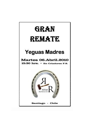 GRAN REMATE - Rivas Remates