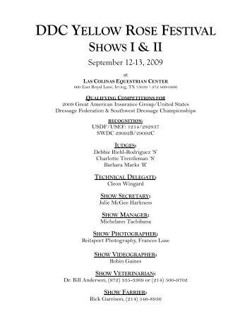 Fall Show Pages - black and white.pdf - Dallas Dressage Club