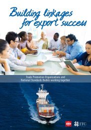 Building linkages for export success - ISO