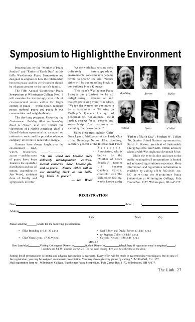 Link 1995 10 (Vol. 45, No. 3).pdf - DRC Home - Wilmington College