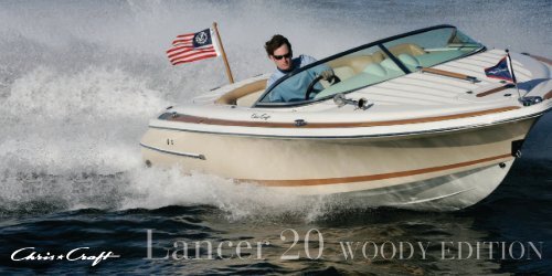 Lancer 20 WOODY EDITION - Chris-Craft Boats