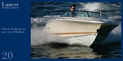 Lancer 20 WOODY EDITION - Chris-Craft Boats