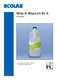 ECOLAB-Strip-A-Way/Lim Ex S - Ecolab GmbH