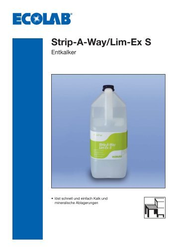 ECOLAB-Strip-A-Way/Lim Ex S - Ecolab GmbH