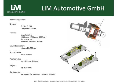 Kugelumlauflenkung Projekt SPP - LIM automotive GmbH