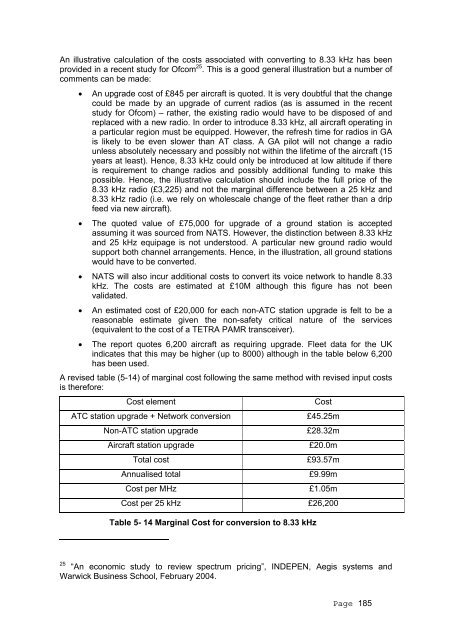 FINAL REPORT - Stakeholders - Ofcom