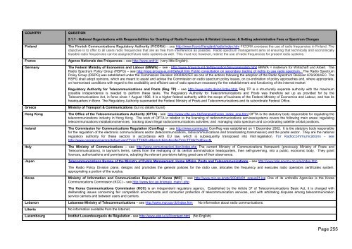 FINAL REPORT - Stakeholders - Ofcom